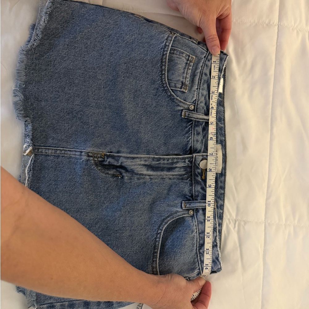 PacSun Blue Mini Skirt